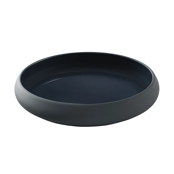 Чаша с закругленными краями Gourmet Bleu De Roche 1000 мл/22 см, Синий