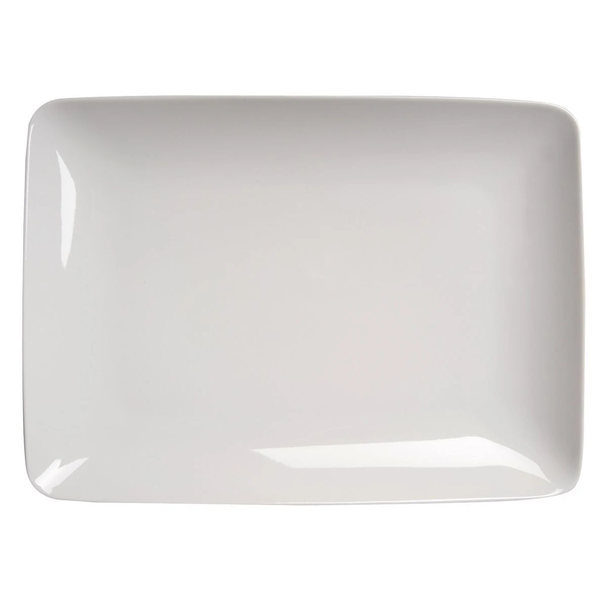 Тарелка сервировочная Degrenne Modulo Blanc 30х22 см, Белый