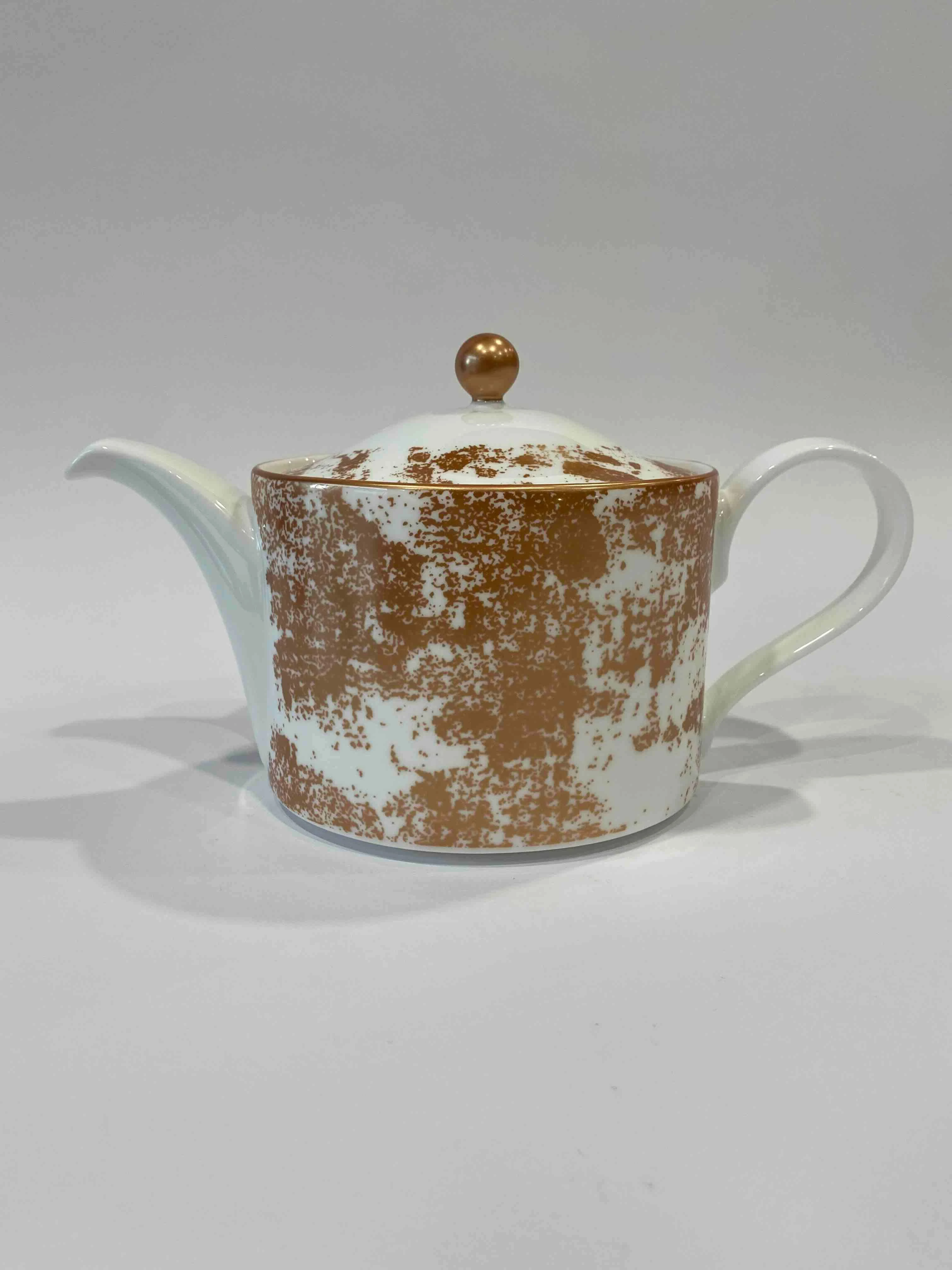 Чайник Royal Crown Derby Crushed Velvet Copper 1050 мл, Медный
