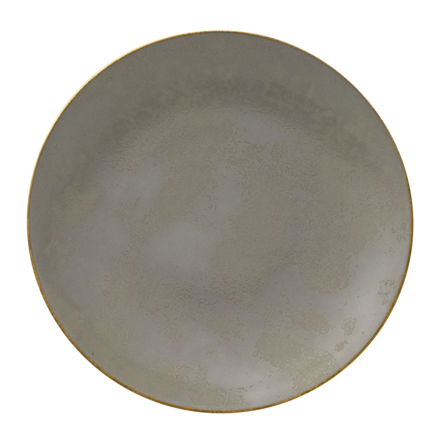 Тарелка для хлеба Royal Crown Derby Crushed Velvet Grey 16,5 см, Серый