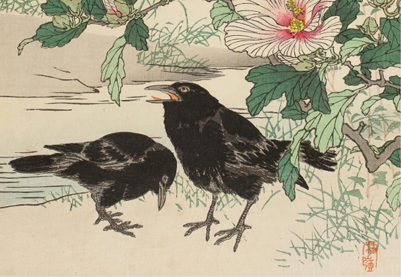 Как японские гравюры Хокусая поселились на французских тарелках