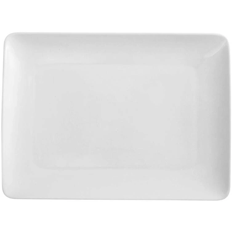 Блюдо прямоугольное Degrenne Modulo Blanc 34х26 см, Белый