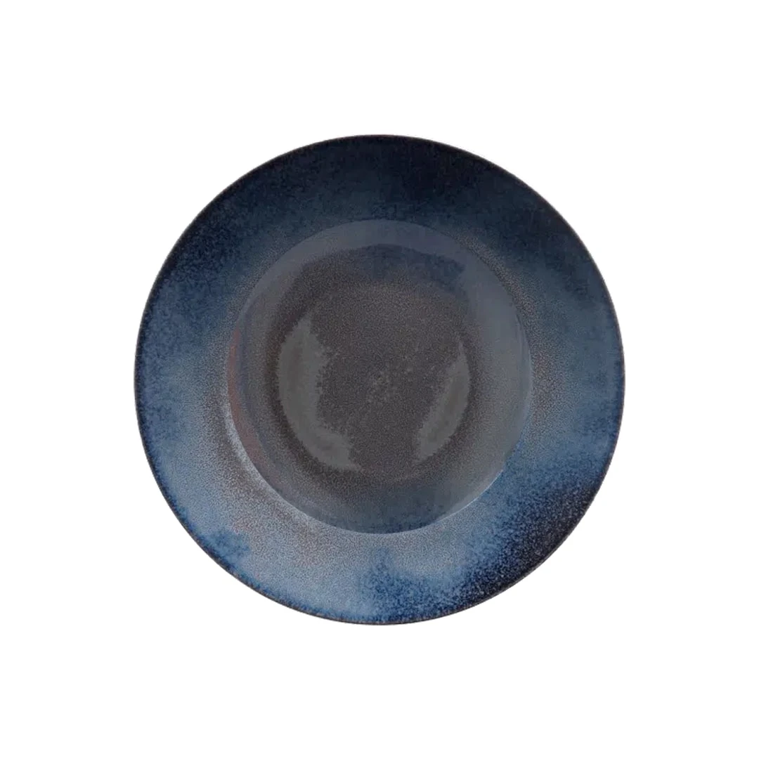 Тарелка глубокая Royal Crown Derby Rebel Dark Blue 27 см, Синий темный