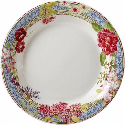 Тарелка суповая Gien Millefleurs 23 см, Разноцветный,  Набор 4 шт.