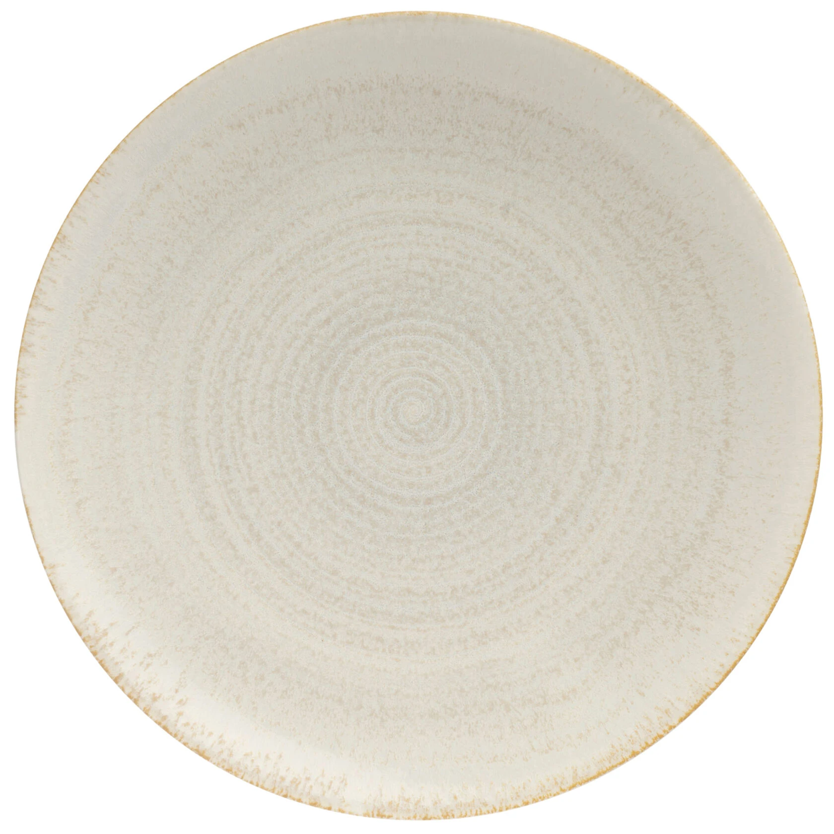 Тарелка обеденная Royal Crown Derby ECO Stone 25,5 см, Бежевый