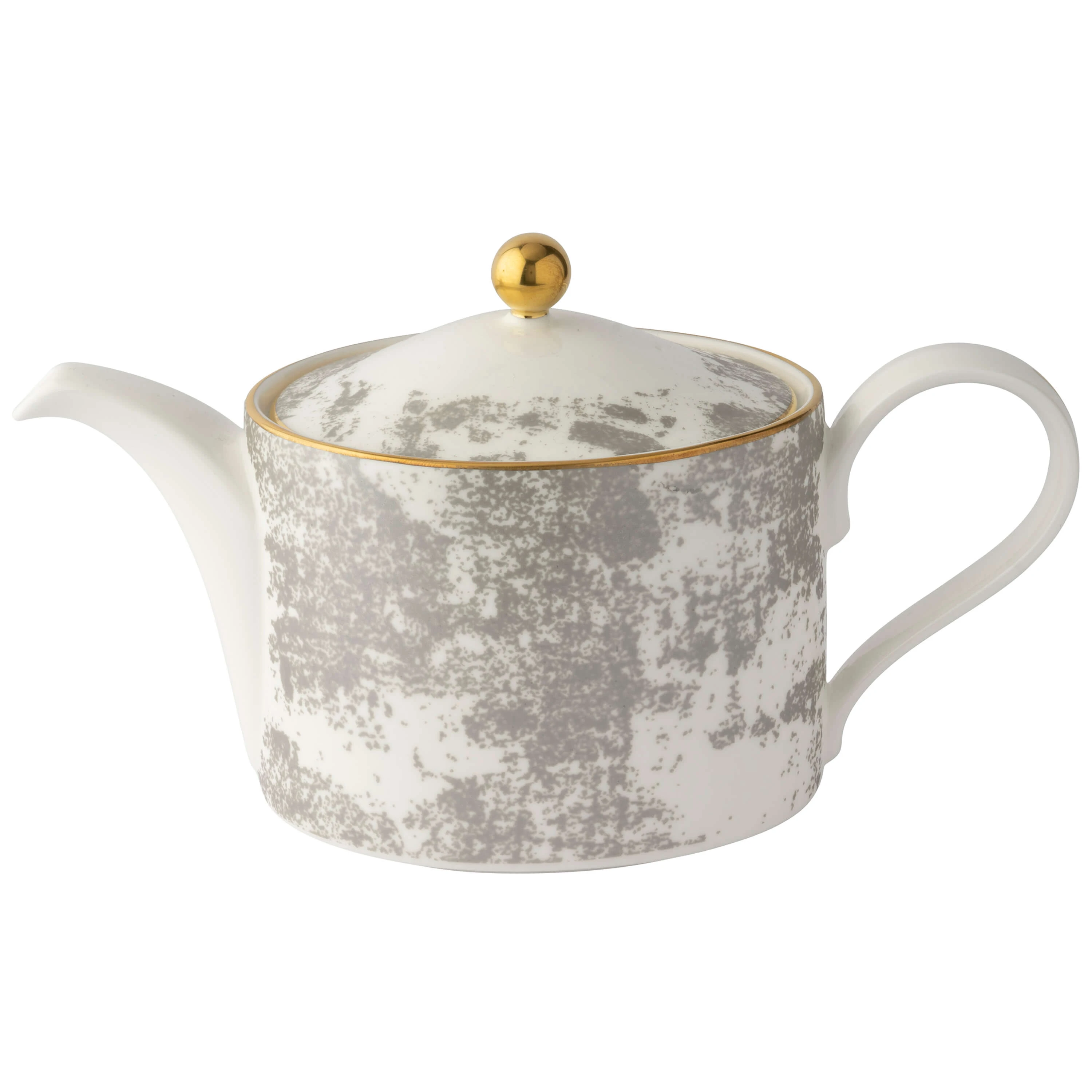 Чайник Royal Crown Derby  Crushed Velvet Grey 1050 мл, Серый