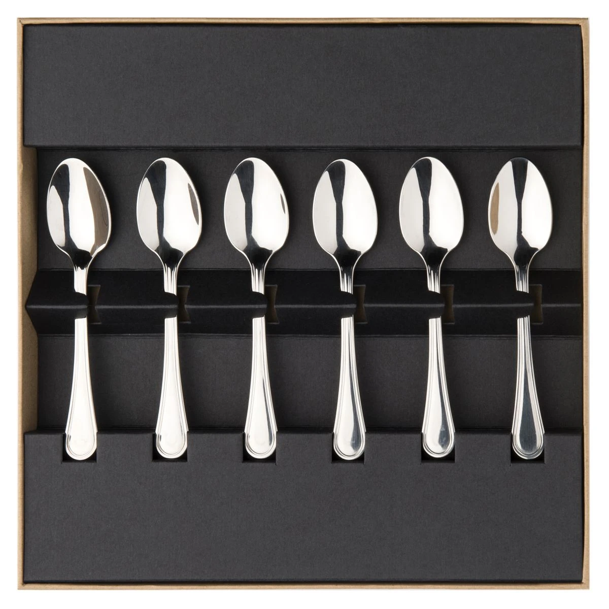 Ложка для кофе Degrenne Confidence Miroir 11 см, Серебряный, Набор, 6 шт
