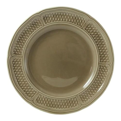 Тарелка десертная Gien Pont Aux Choux Taupe 23,2 см, Серо-коричневый,  Набор 4 шт.