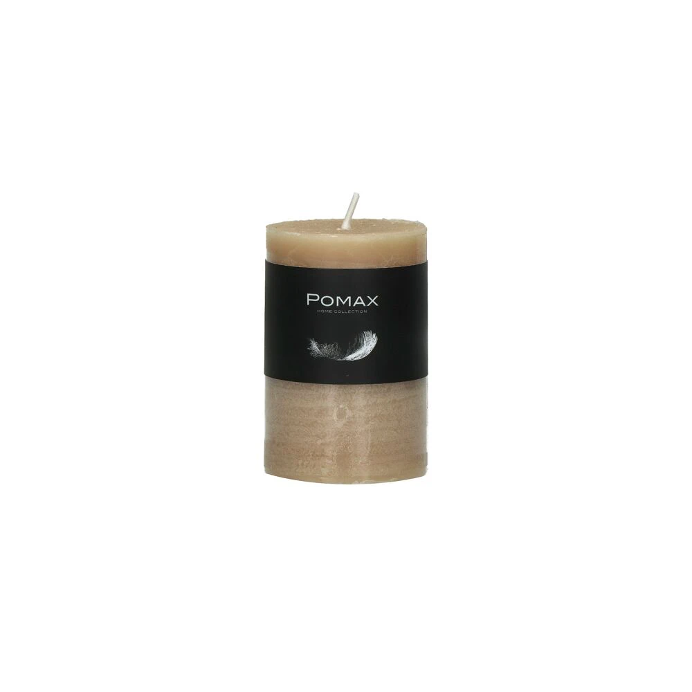 Свеча Pomax Candle 5х8 см, Бежевый