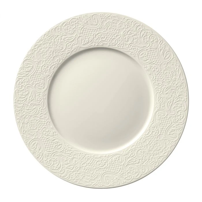Тарелка обеденная Degrenne Collection L - Couture Ivoiry 32 см, Айвори