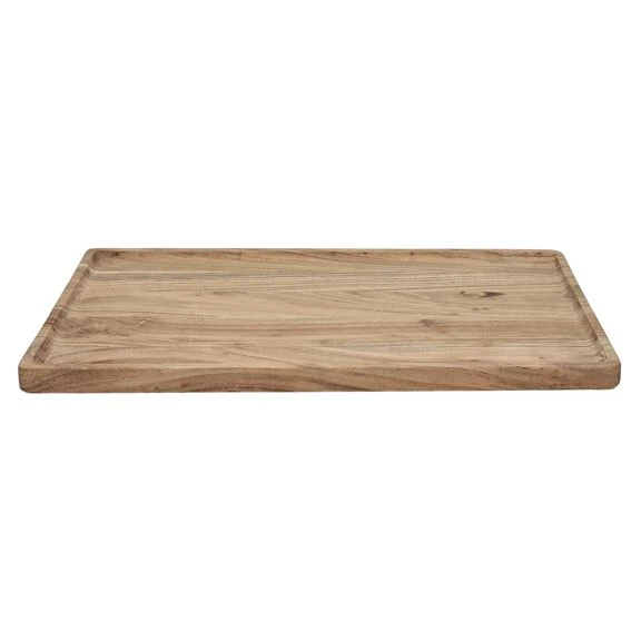 Поднос деревянный Pomax Puzzle 50х32х2 см, Коричневый светлый