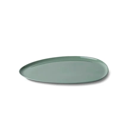 Тарелка обеденная  Esma Dereboy Stone 30x23x1,2 см, Нил