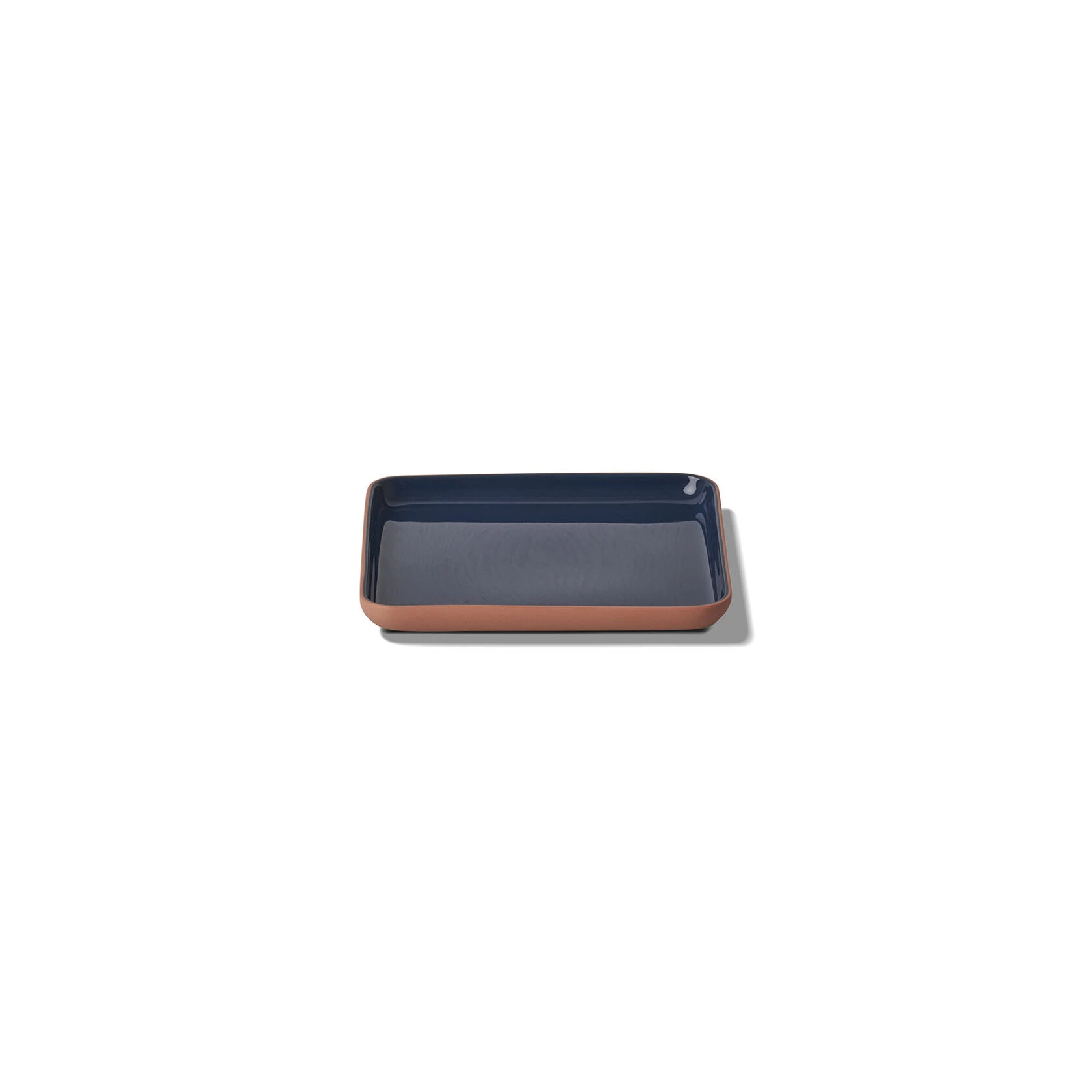 Тарелка квадратная Esma Dereboy Square 13x13x1,2 см, Коралл, Океан