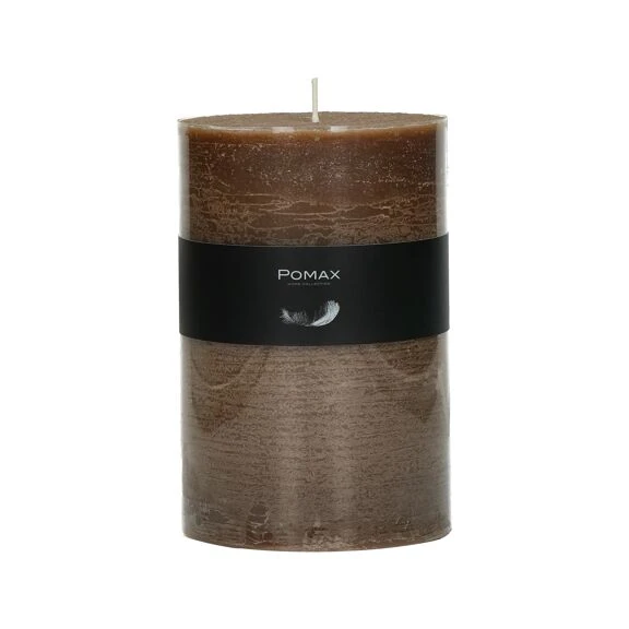 Свеча Pomax Candle 10х15 см, Коричневый