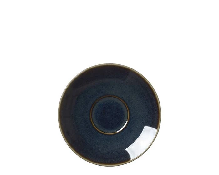 Блюдце Royal Crown Derby Art Glaze Clouded Smoke 15 см, Дымчатый