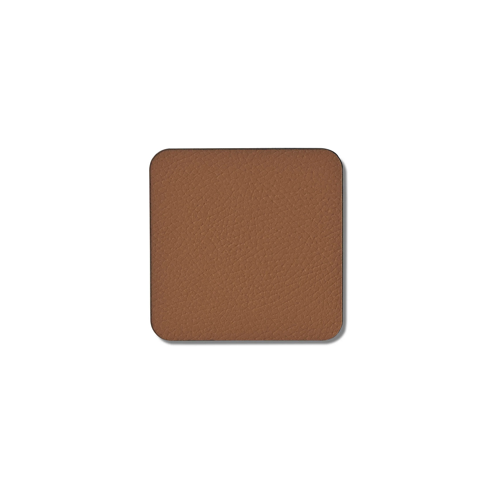 Подставка под кружку квадратная Esma Dereboy Table Mat 10х10х0,3см,, Рыжевато-коричневый