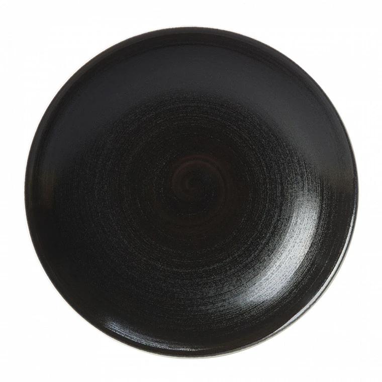 Тарелка для супа Royal Crown Derby Studio Glaze Almost Midnight 22,5 см, Дымчатый