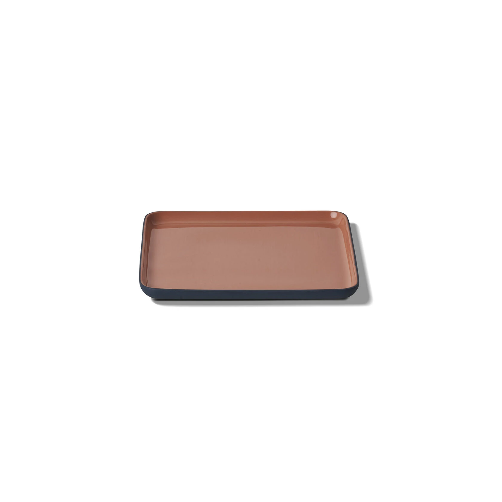 Тарелка квадратная Esma Dereboy Square 18x18x1,2 см, Океан, Коралл