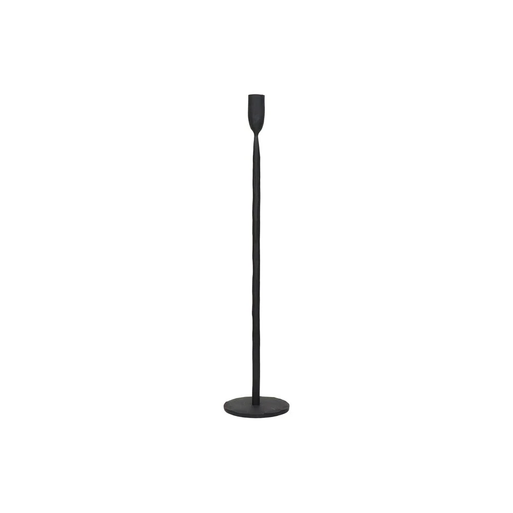 Подсвечник металлический Pomax Lizzie 10,5х50 см, Черный
