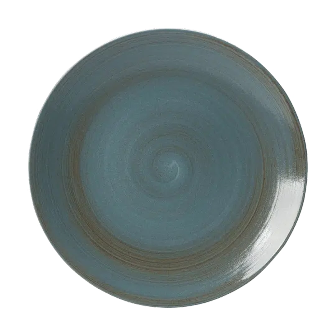 Тарлека для хлеба Royal Crown Derby Studio Glaze Ocean Whisper 16 см, Сине-серый