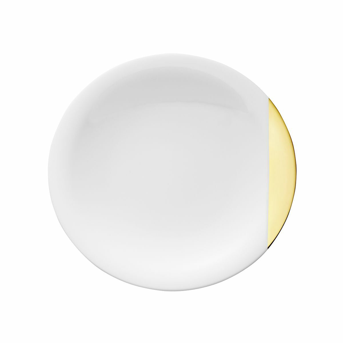 Тарелка десертная Degrenne SD One Or 21,5 см, Белый, Золотой