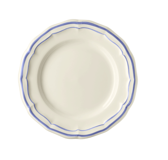 Тарелка для канапе Gien Les Filets Bleu 16,3 см, Белый, Голубой
