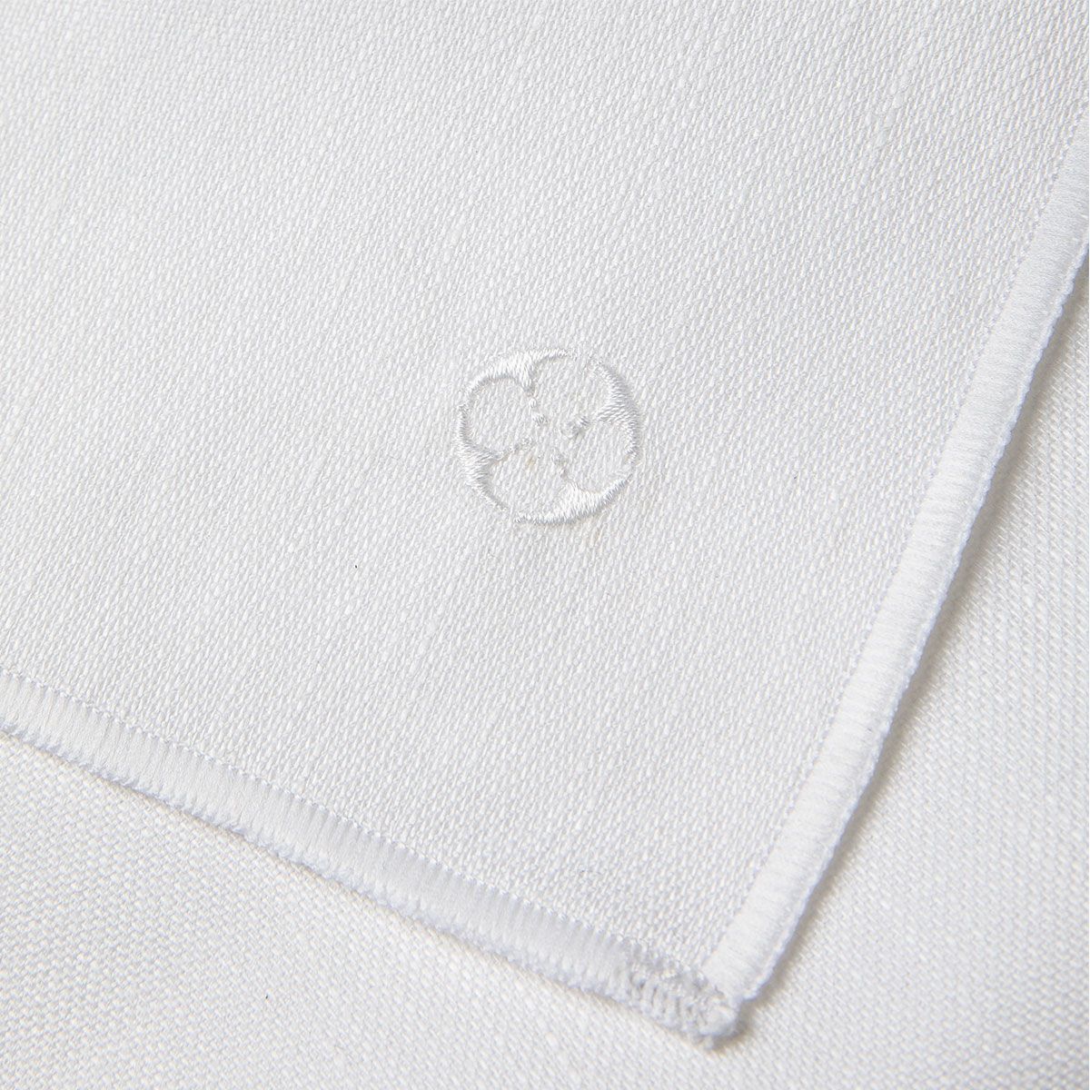 Скатерть Degrenne Nuances Coton & Lin Blanc 180 х 180 см, Белый