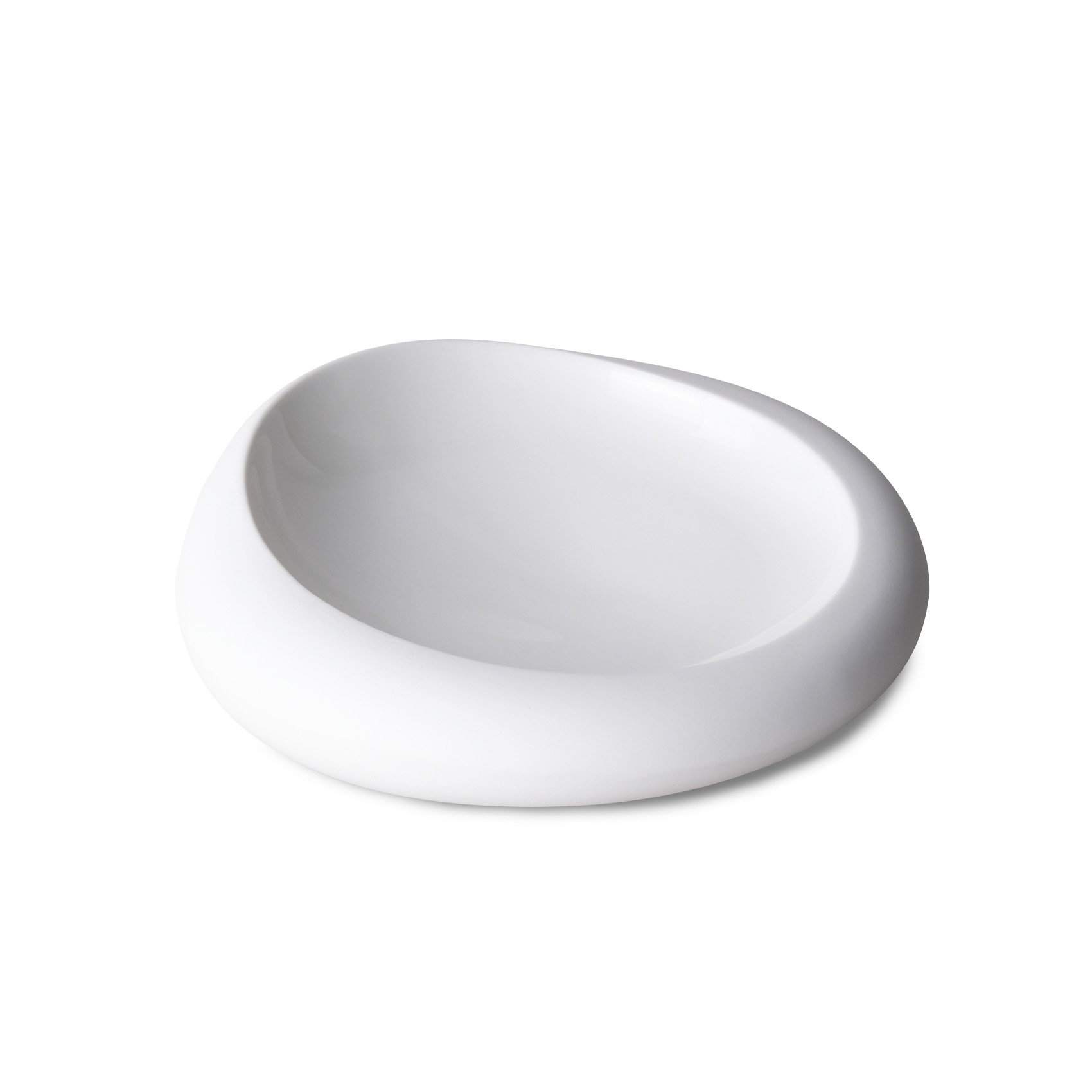 Тарелка Contour Esma Dereboy Signature 24,5x22x7,5 см, Белый