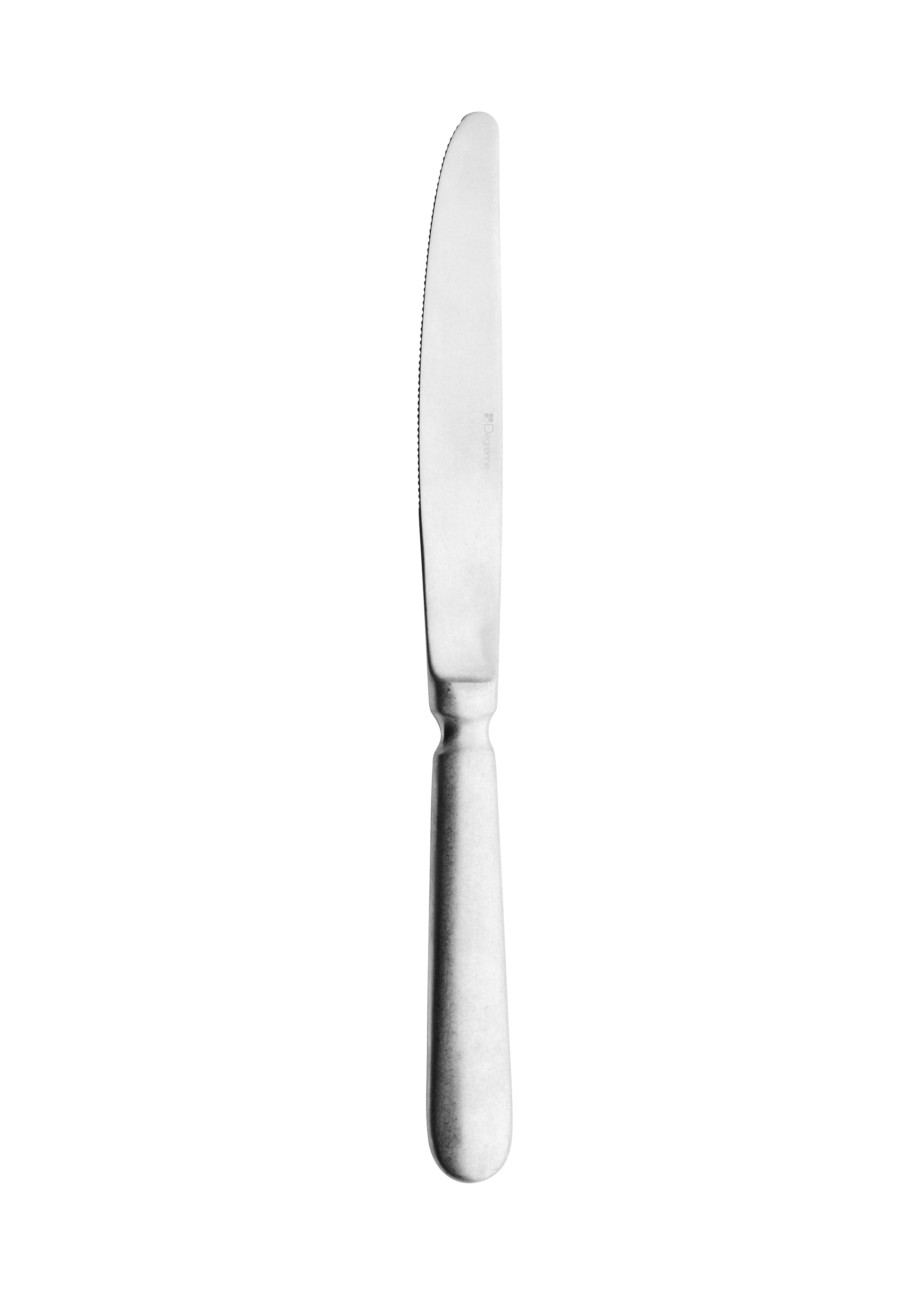 Нож столовый Degrenne Mikado Vintage 24,4 см, Серый