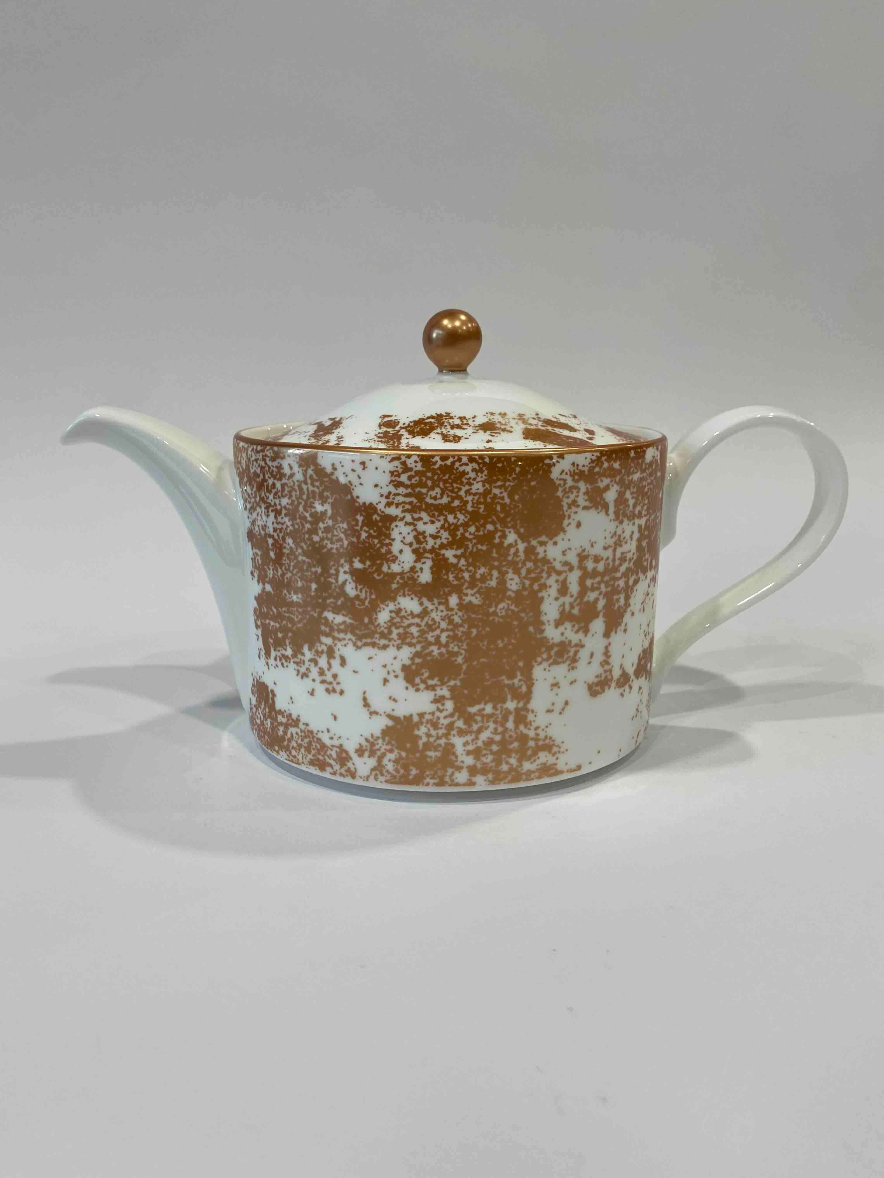 Чайник Royal Crown Derby Crushed Velvet Copper 1050 мл, Медный