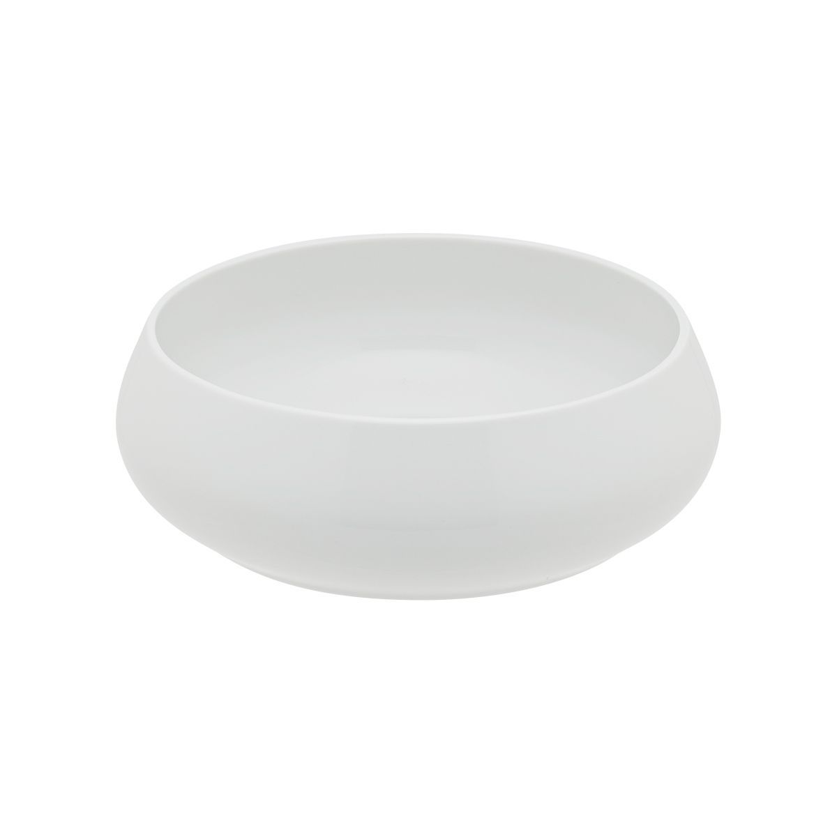 Чаша с закругленными краями Degrenne Gourmet Blanc 1400 мл/17,5 см, Белый глянцевый