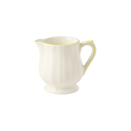Сливочник Gien Les Filets Jaune Citron 230 мл, Белый, Желтый