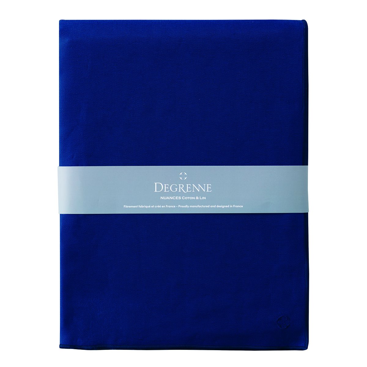 Скатерть Degrenne Nuances Coton & Lin Blue Roy 180х250 см, Синий