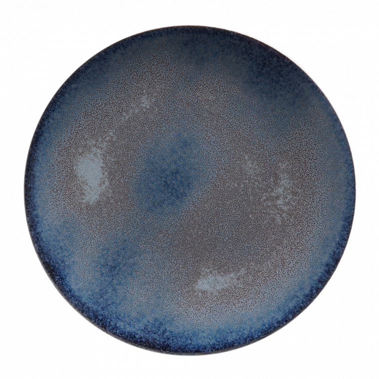Тарелка обеденная Royal Crown Derby Rebel Dark Blue 25,5 см, Синий темный