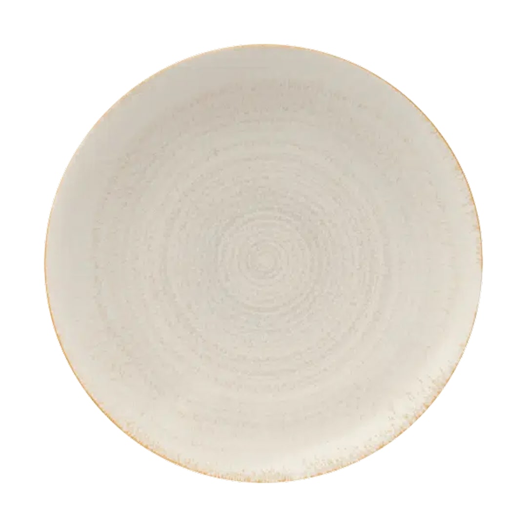 Тарелка обеденная Royal Crown Derby ECO Stone 34см, Бежевый