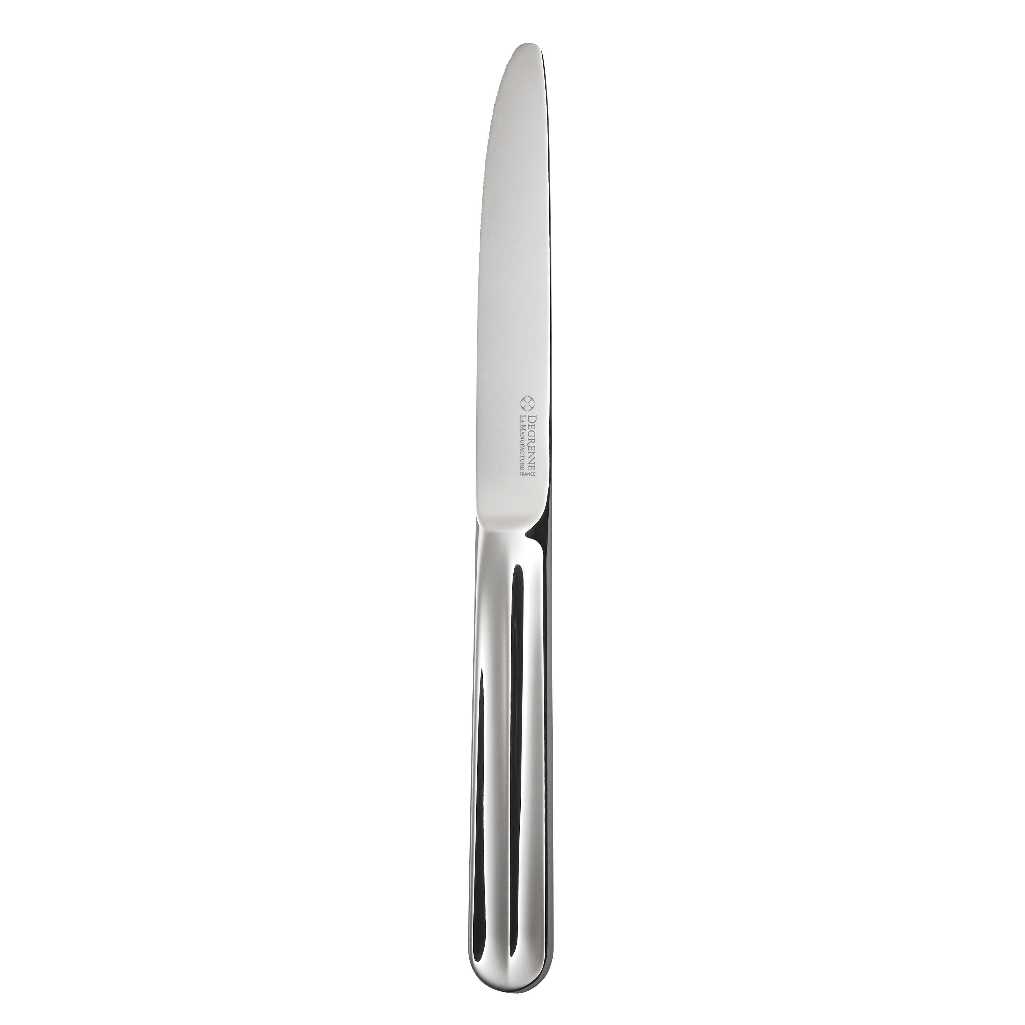 Нож столовый Degrenne L'Empreinte Miroir 23,9 см, Серебряный