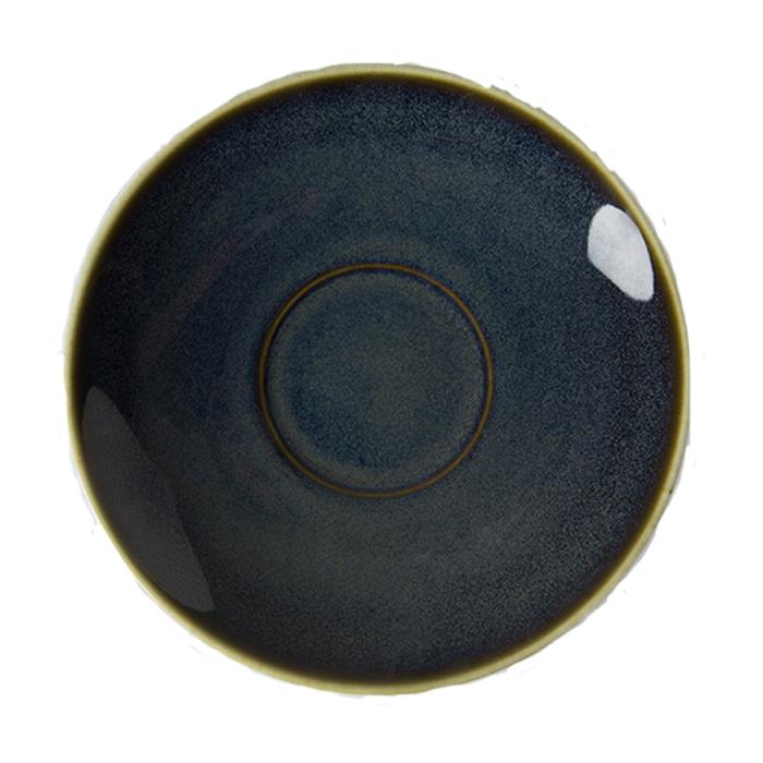 Блюдце Royal Crown Derby Art Glaze Clouded Smoke 16,5 см, Дымчатый