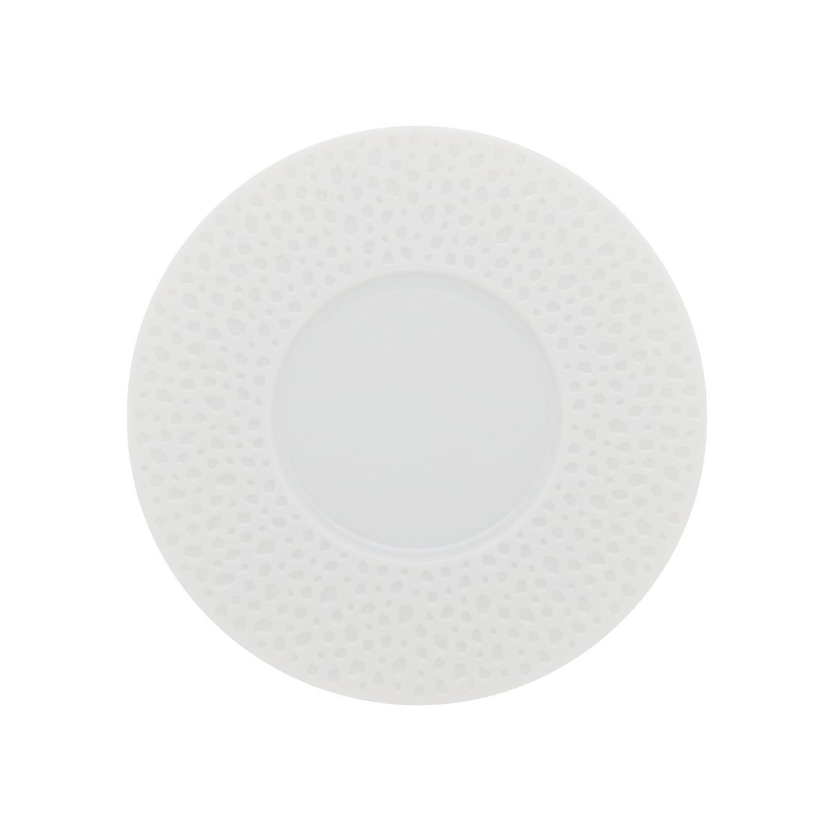 Блюдце Degrenne Collection L - Perles De Rosee Blanches 15,8 см, Белый