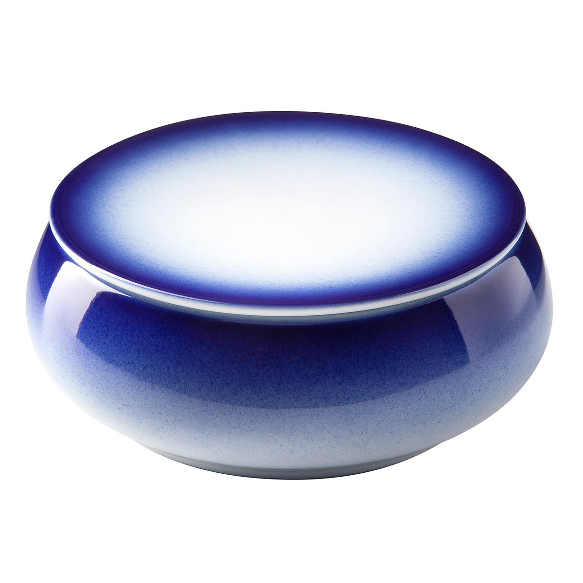 Тарелка-крышка синяя Blue Shades Degrenne 12,5 см