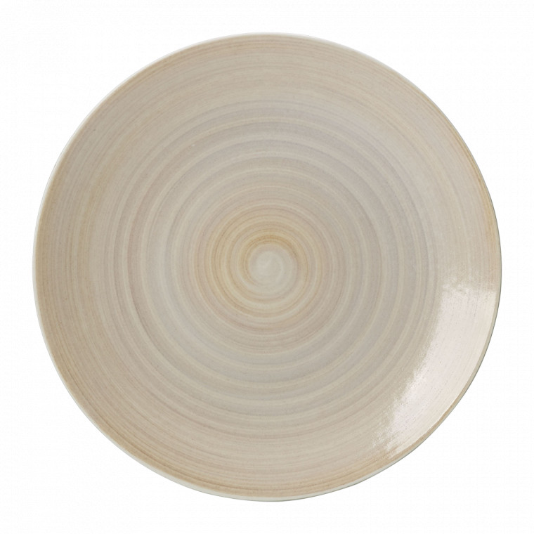 Тарелка обеденная Royal Crown Derby Studio Glaze Classic Vanilla 25,5 см, Бежевый
