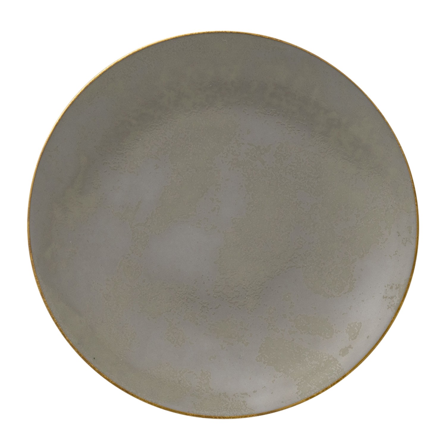 Тарелка для хлеба Royal Crown Derby Crushed Velvet Grey 16,5 см, Серый