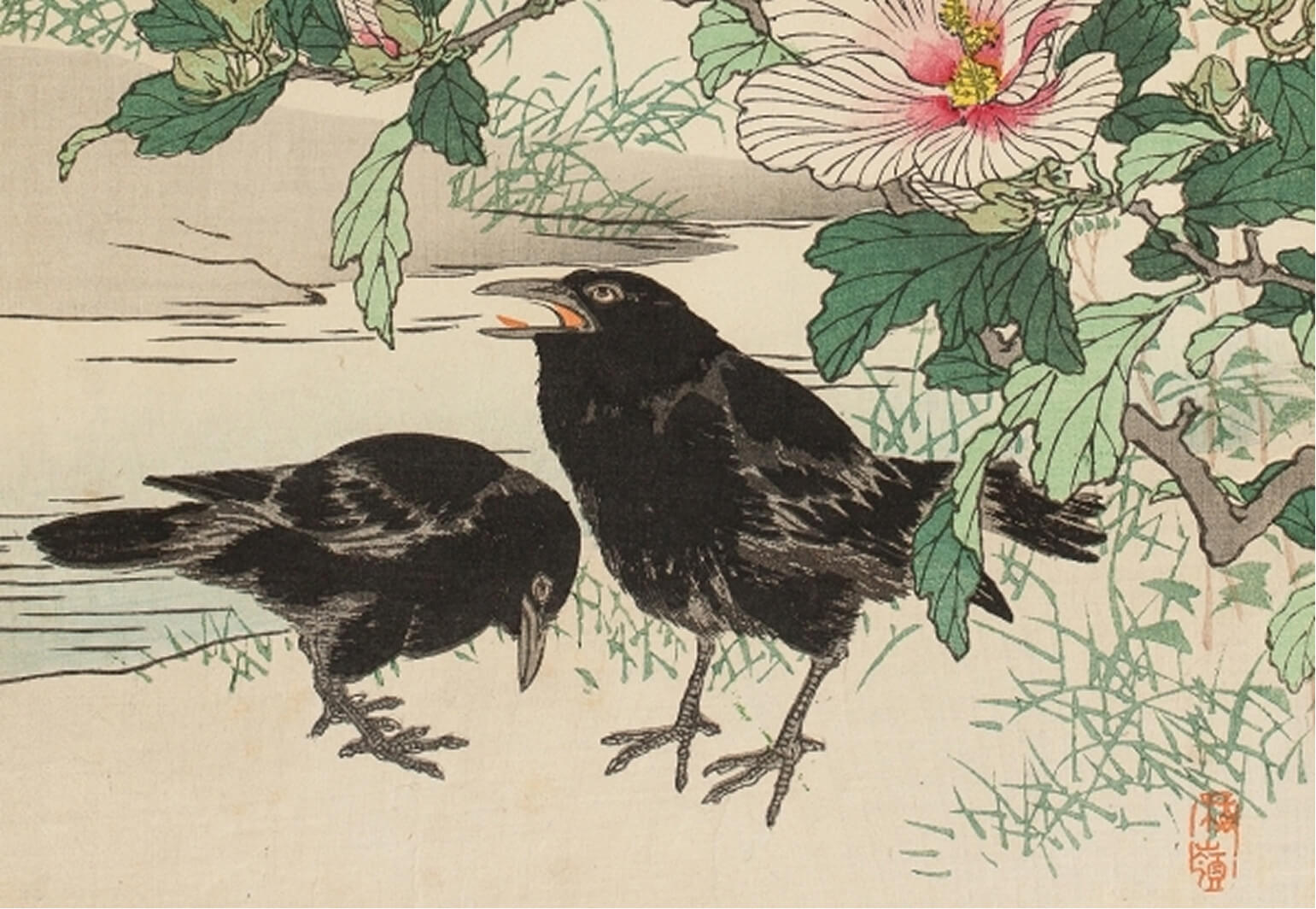 Как японские гравюры Хокусая поселились на французских тарелках