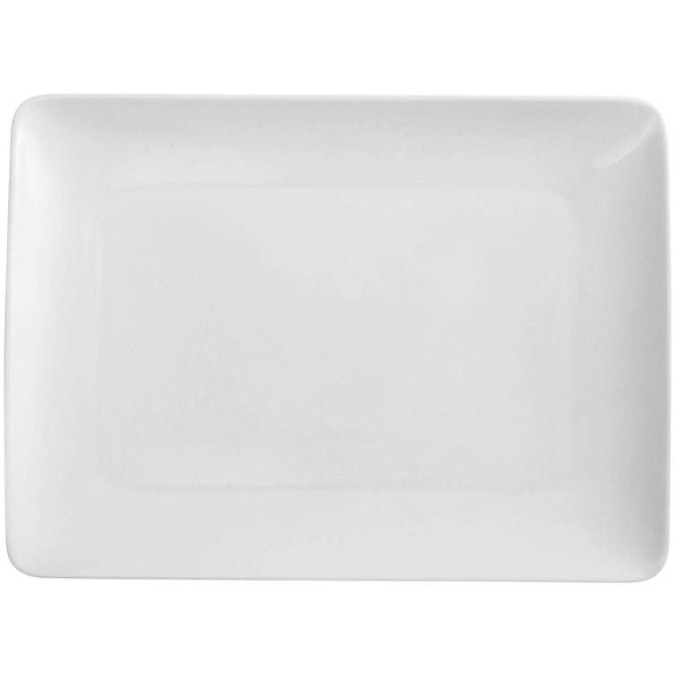 Блюдо прямоугольное Degrenne Modulo Blanc 34х26 см, Белый