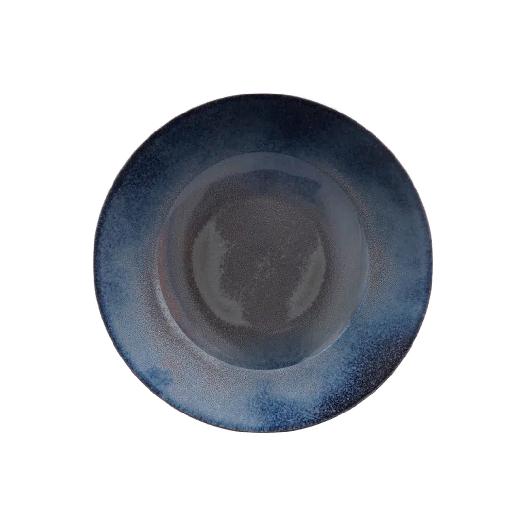 Тарелка глубокая Royal Crown Derby Rebel Dark Blue 27 см, Синий темный