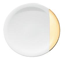 Блюдо для торта Degrenne SD One Or 30 см, Белый, Золотой