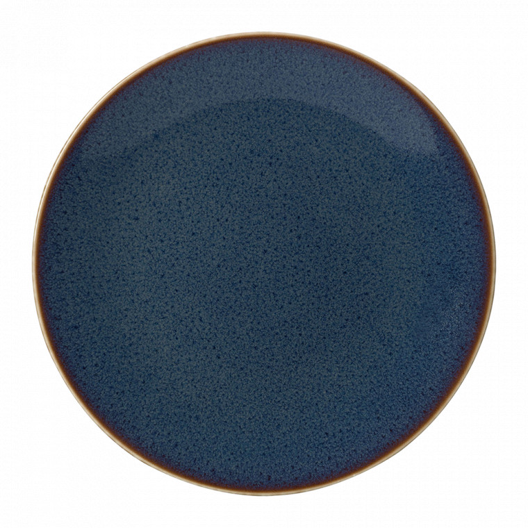 Тарелка обеденная Royal Crown Derby Art Glaze Pressed Mulberry 25,5 см, Фиолетовый