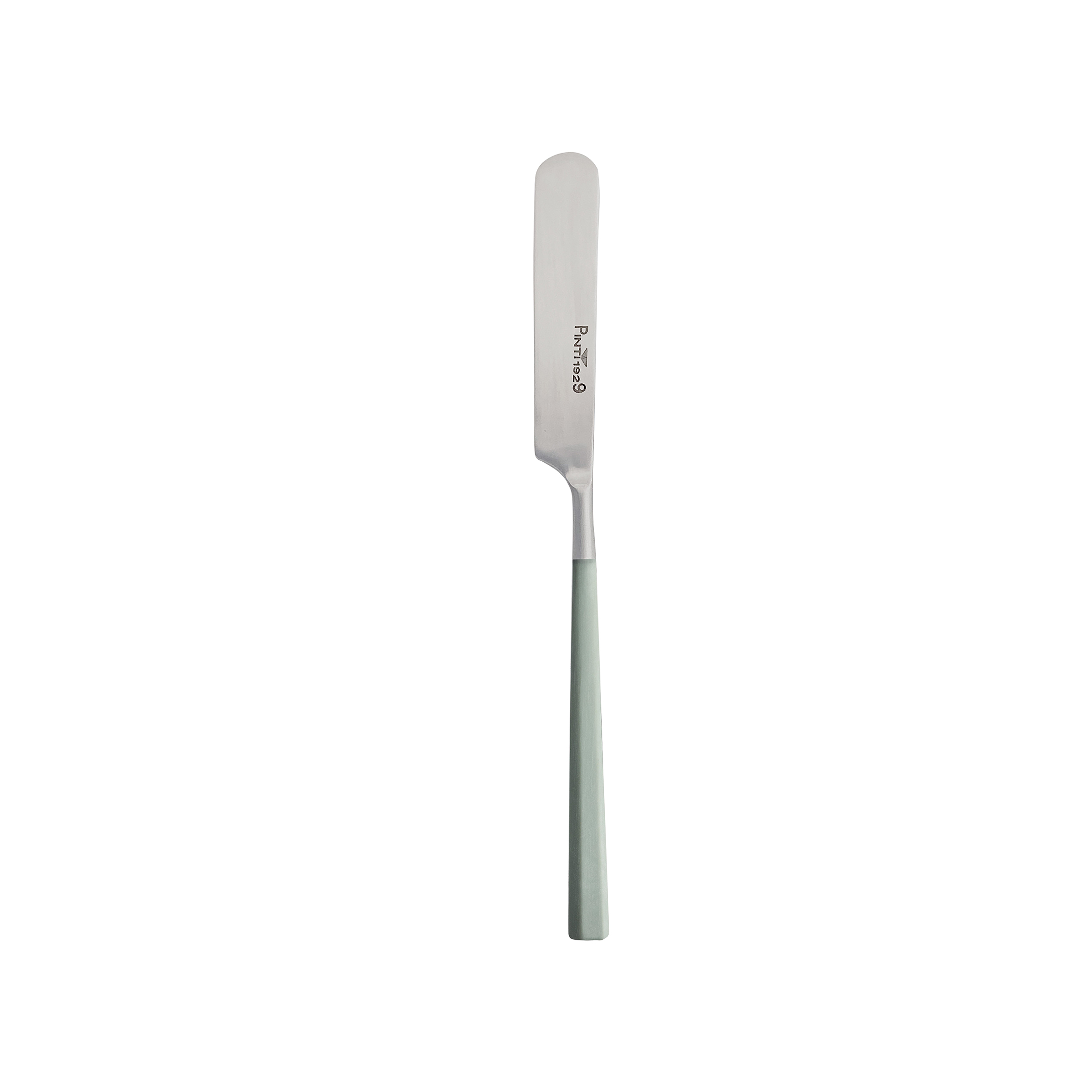 Нож для масла матовый зеленый Pintinox Audrey Velvet 16,0 см, Зеленый