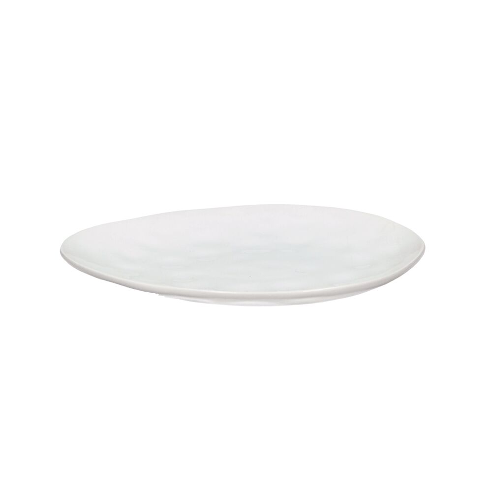 Тарелка для хлеба Porcelino White овальная Pomax Porcelino Wheit 16х13 см, Белый