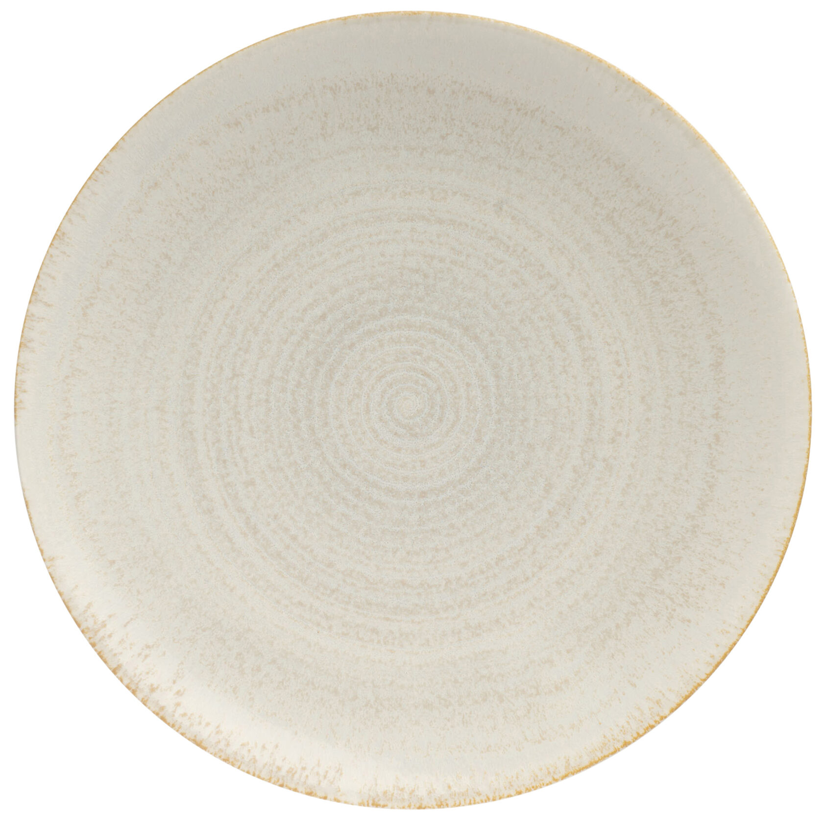 Тарелка обеденная Royal Crown Derby ECO Stone 25,5 см, Бежевый