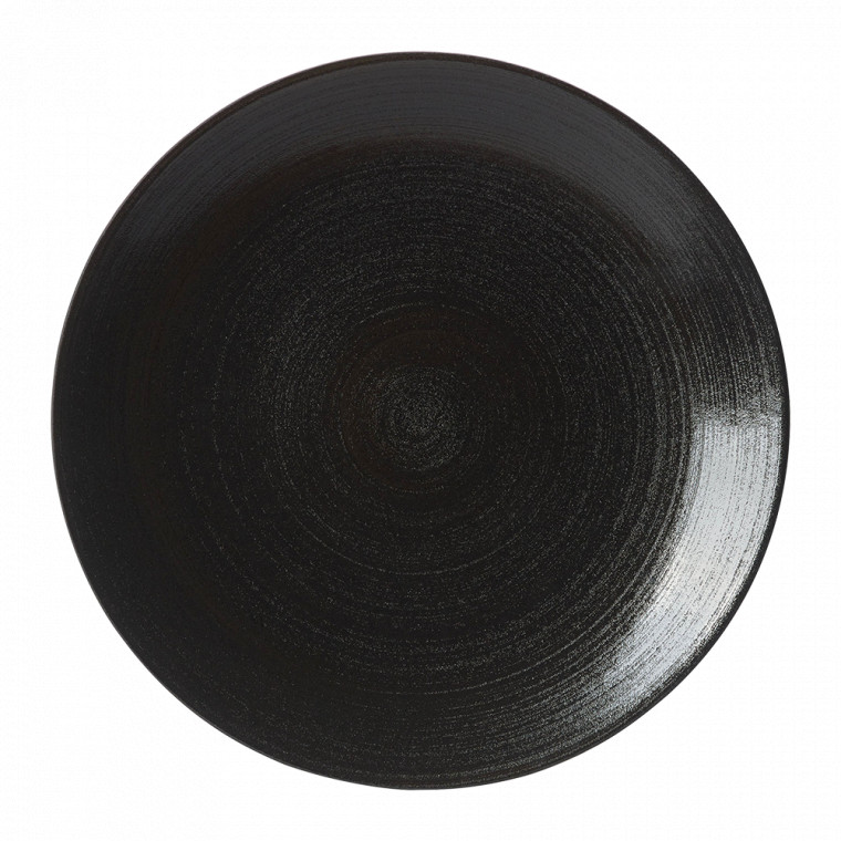 Тарелка обеденная Royal Crown Derby Studio Glaze Almost Midnight 27 см, Дымчатый
